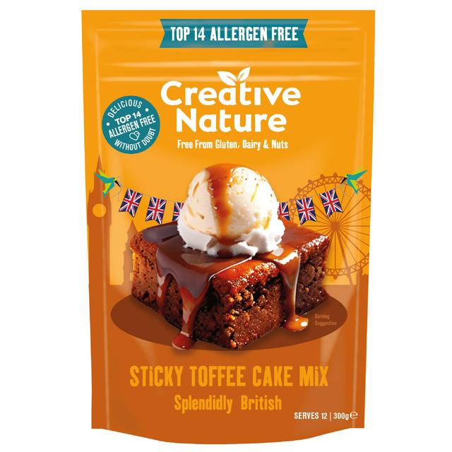 Creative Nature Splendid Sticky Toffee Pudding Mix, 300g