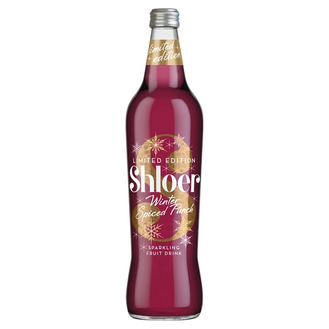 Shloer Winter Spiced Punch Sparkling Grape Drink, 750ml