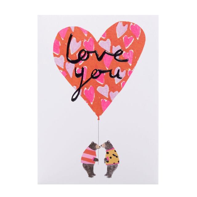 UK Greetings Bears Valentine’s Day Card