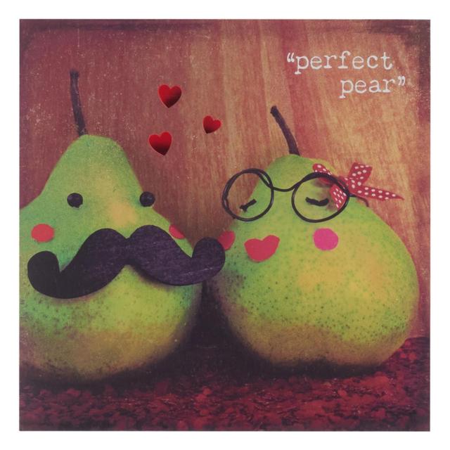 UK Greetings Perfect Pear Anniversary Card