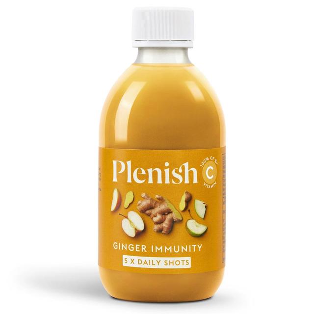 Plenish Ginger Immunity Dosing Bottle 5x Shots, 300ml