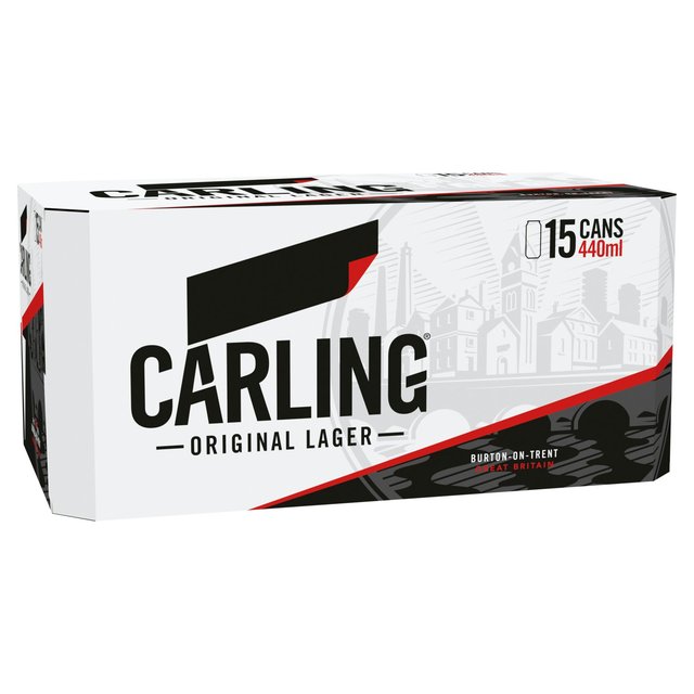Carling Original Lager Beer, 15 x 440ml
