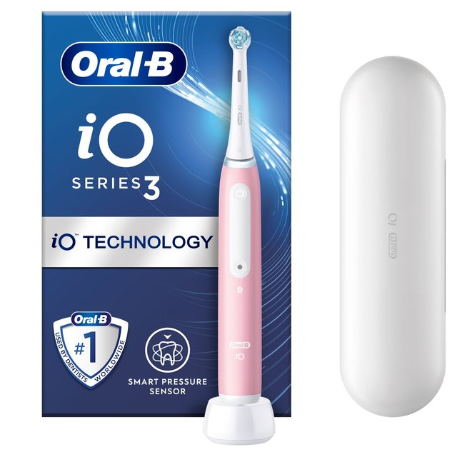 Oral-B iO3 Blush Pink + Travel Case