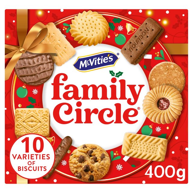McVitie’s Family Circle Biscuit Selection, 400g