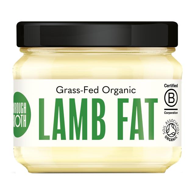 Borough Broth Co 100% Organic Lamb Fat, 250g
