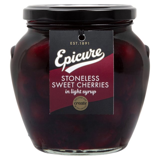 Epicure Sweet Cherries in Syrup, 550g