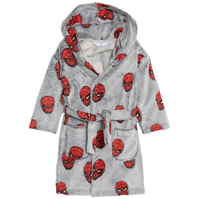Boys spiderman dressing best sale gown