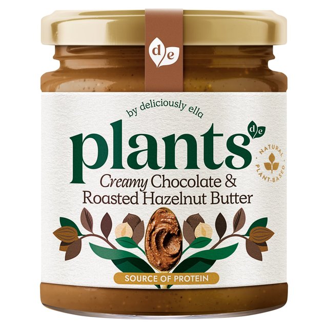 Plants by DE Smooth Chocolate, Roasted Almond & Hazelnut Butter, 170g