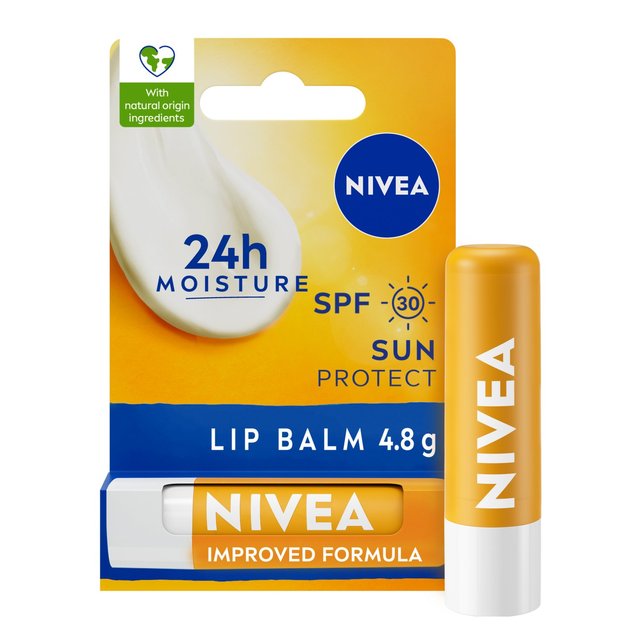 Nivea Sun Protect Lip Balm SPF30, 4.8g