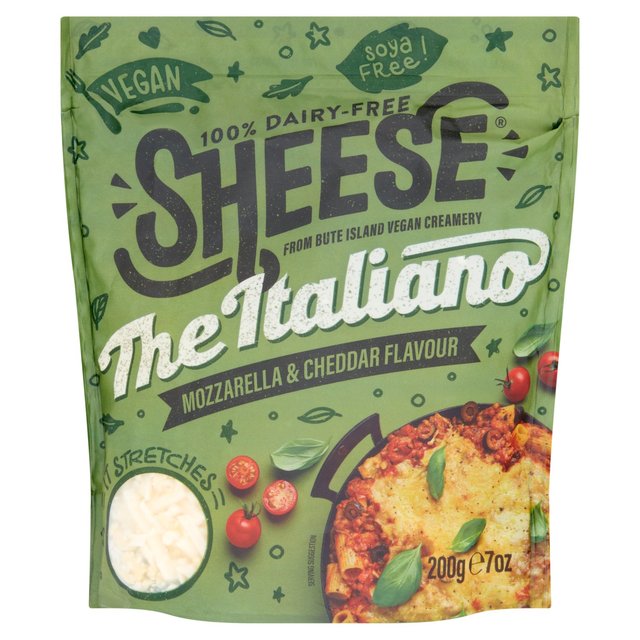 Sheese The Italiano Mozzarella & Cheddar Flavour, 200g