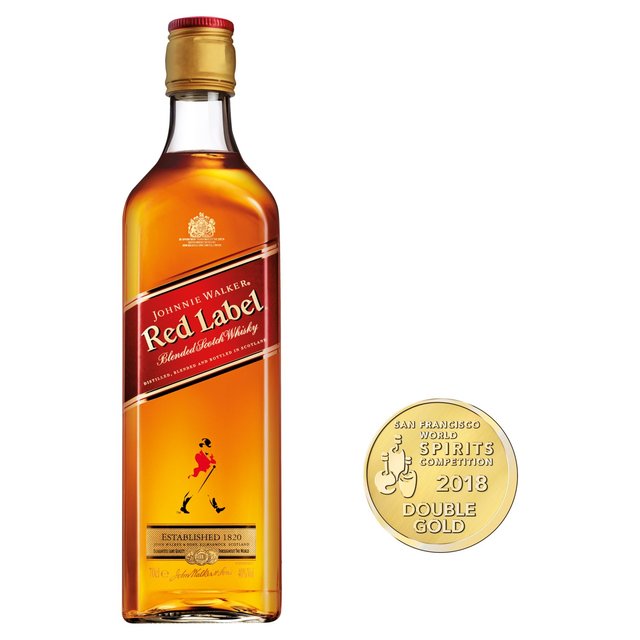 Johnnie Walker Red Label Blended Scotch Whisky, 70cl
