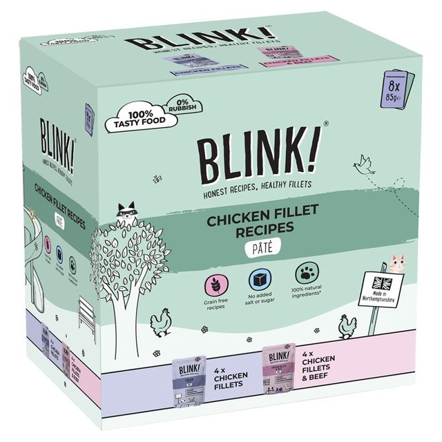 Blink Pate Selection Multi-Pack, 8 x 85g