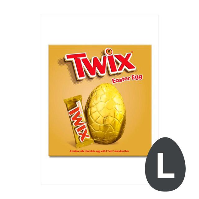 Twix Chocolate & Caramel Biscuits Large Easter Egg, 200g