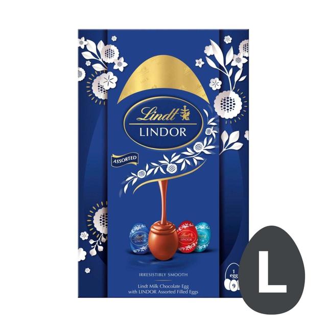 Lindt Blue Assorted Chocolate Easter Egg, 322g