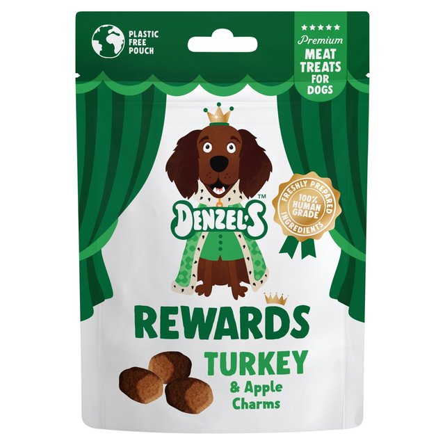 Denzel’s Premium Rewards Turkey & Apple Charms, 70g