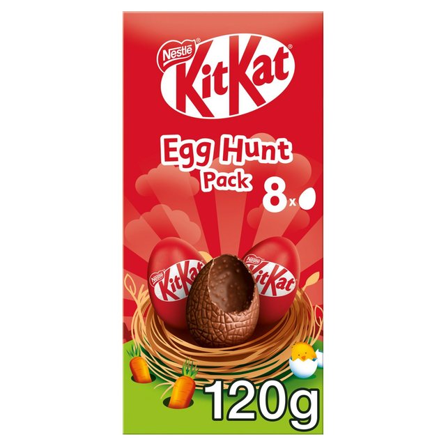 Kit Kat Easter Egghunt, 8 x 15g