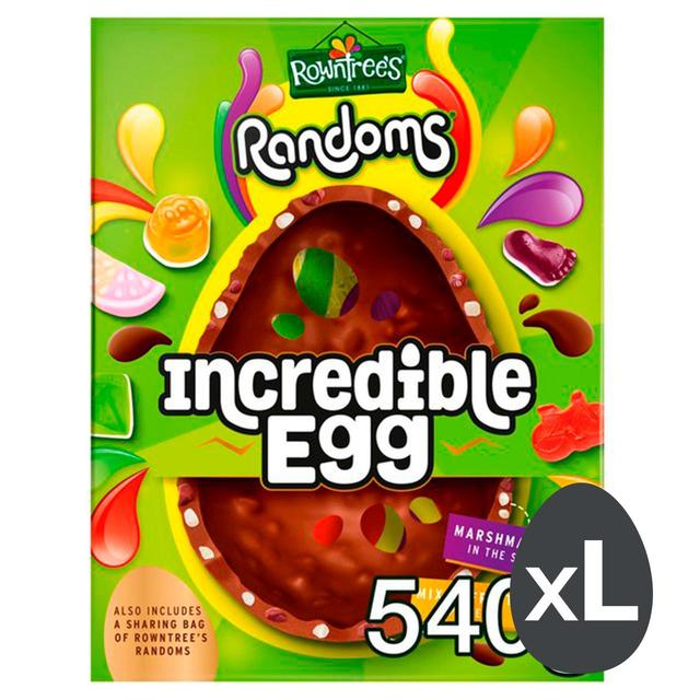 Rowntree’s Rowntrees Randoms Inclusion Egg, 4 x 540g