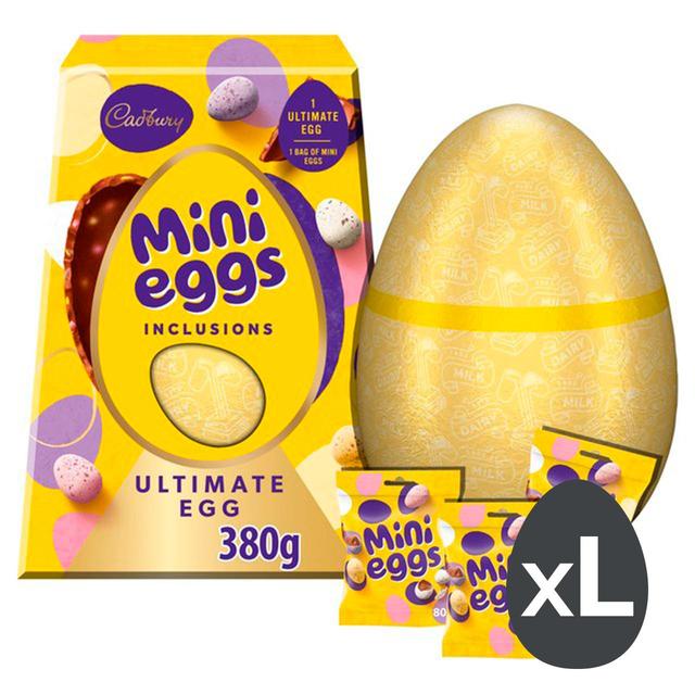 Cadbury Mini Eggs Inclusions Ultimate Egg, 380g