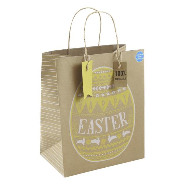 Eurowrap Easter Kraft Large Gift Bag