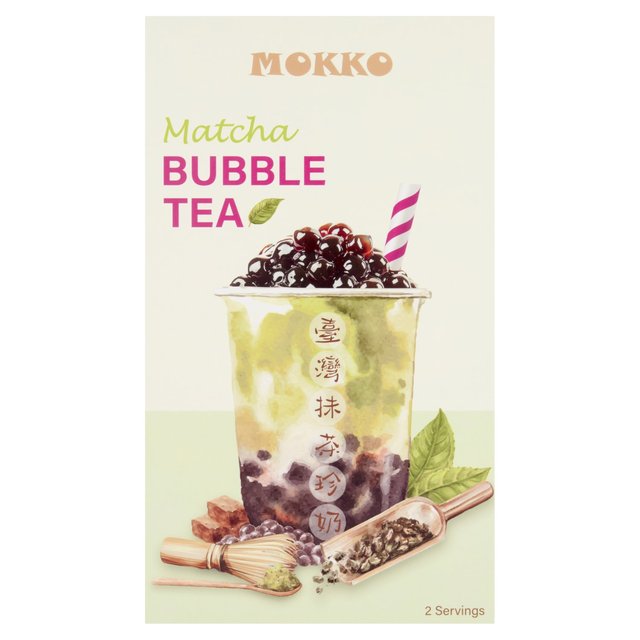 Mokko Bubble Tea Kit - Matcha, 150g