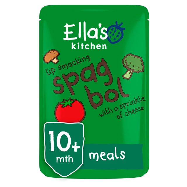 Ella’s Kitchen Spag Bol With Cheese Baby Food Pouch 10+ Months, 190g