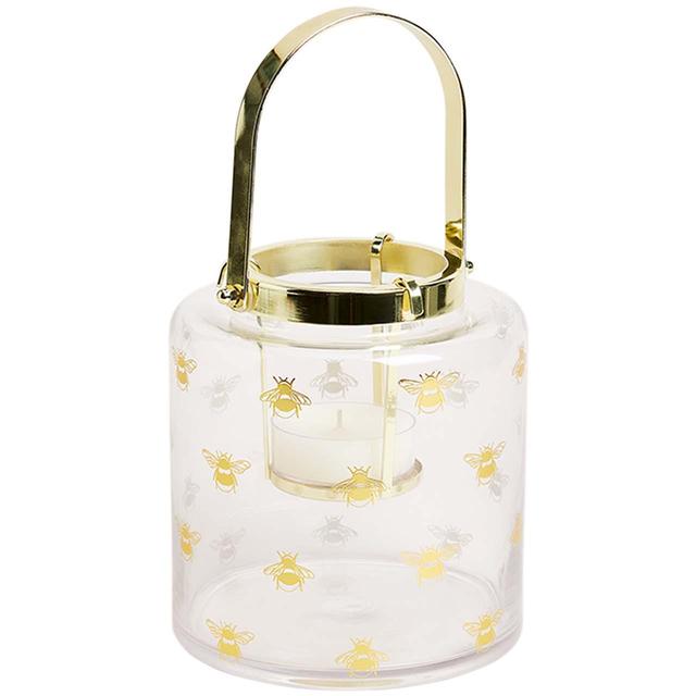 M & S Collection Bee Patterned Lantern