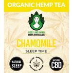 Body & Mind Botanicals Organic Hemp Tea - Chamomile 