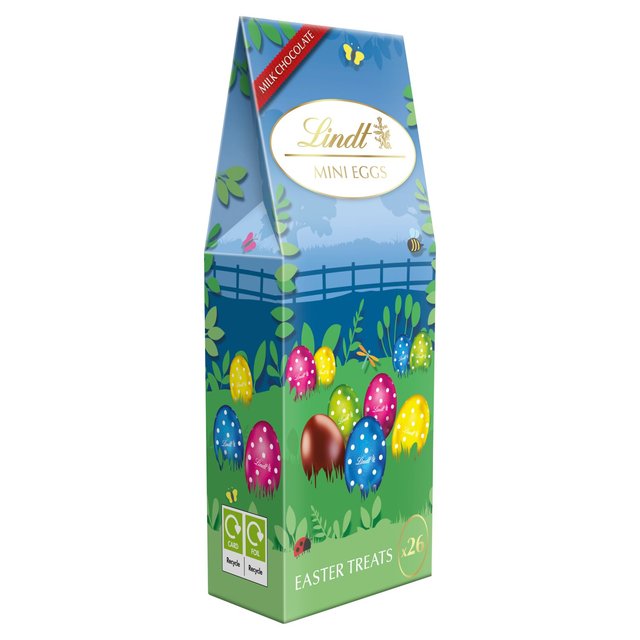 Lindt Chocolate Mini Eggs Easter Canister, 155g