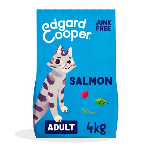 Edgard & Cooper Cat Dry Food Adult Salmon, 4kg