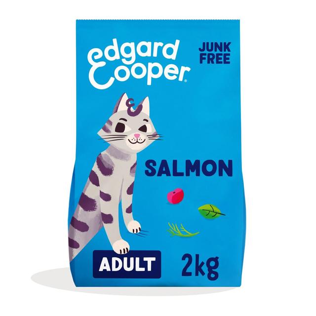 Edgard & Cooper Cat Dry Food Adult Salmon, 2kg
