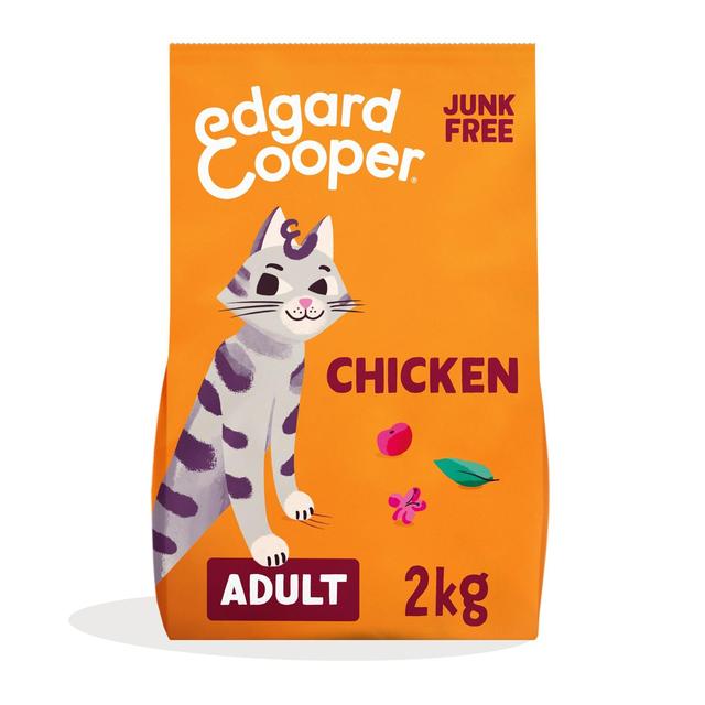Edgard & Cooper Cat Dry Food Adult Chicken, 2kg
