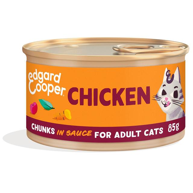 Edgard & Cooper Cat Chunks in Sauce Adult Chicken, 85g
