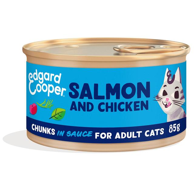 Edgard & Cooper Cat Chunks in Sauce Adult Salmon & Chicken, 85g