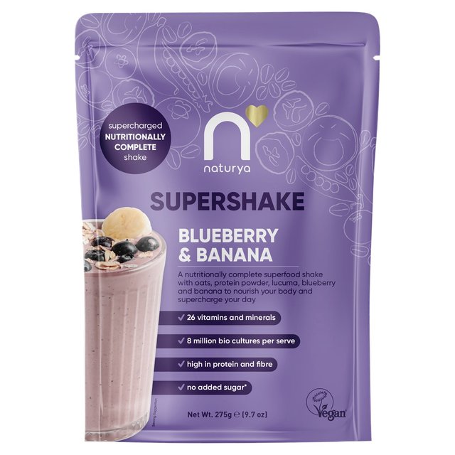 Naturya SuperShake Blueberry & Banana, 275g