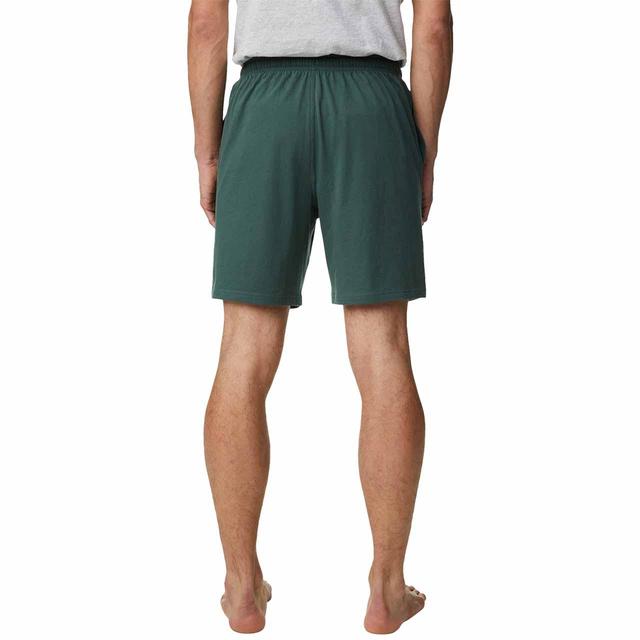 M&S Cotton Rich Jersey Shorts, S-XL, Green | Ocado