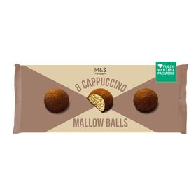 M&S 8 Cappuccino Mallow Balls