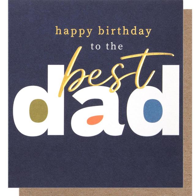 Caroline Gardner Best Dad Birthday Card