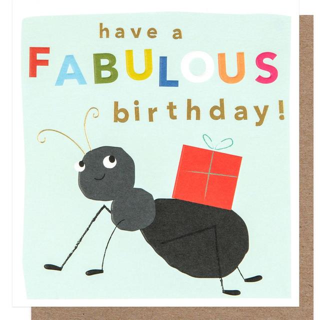 Caroline Gardner Have A Fabulous Birthday Card