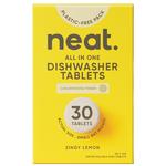 Neat All in One Dishwasher Tablets Lemon 30s