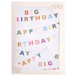Happy Birthday Bunting Gift Wrap Sheets