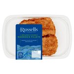 Russell's 2 Breaded Chunky Haddock Fillets MSC