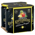 Kopparberg Strawberry & Pineapple 4x330ml Cans