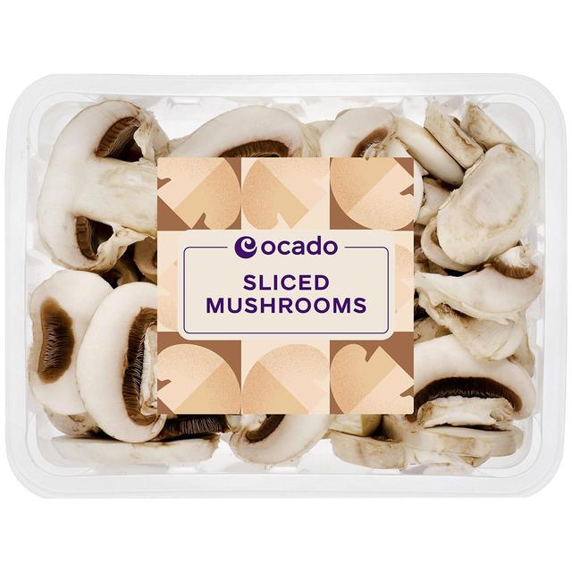 Ocado Sliced Mushrooms, 250g