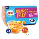 Dole Orange Jelly With Mixed Fruit Kids Pack