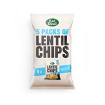 Eat Real Multipack Lentil Chips Salted x5