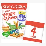 Kiddylicious Kids Straws Pizza Flavour 3y+