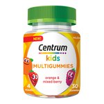 Centrum Kids Multigummies Orange and Mixed Berry Food Supplement