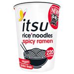 itsu spicy ramen rice noodles cup