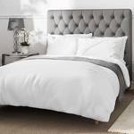 M&S Comfortably Cool Lyocell Rich Duvet Cover Super King Size (6 ft) White