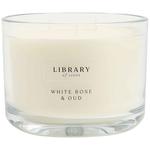 M&S White Rose and Oud 3 Wick Candle